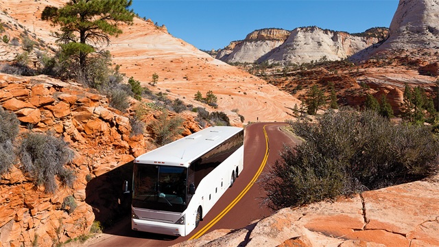 Formula di tour in autobus per raggiungere il Grand Canyon