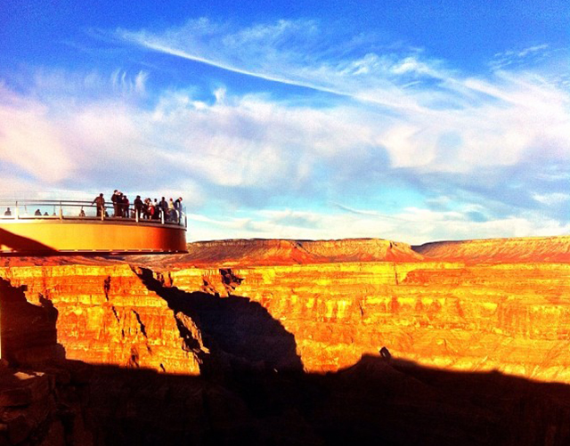West-Rim-Bustag mit Eagle Point, Guano Point und Hoover-Dam-Brückenblick für West-Rim-Touren ab Las Vegas
