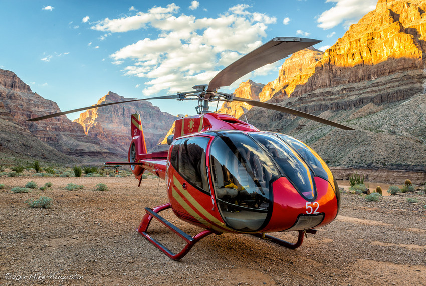 West-Rim-Helikopter mit Landung am Canyonboden in Grand-Canyon-Flugtouren