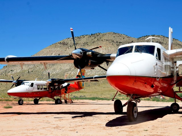 Grand-Canyon-Nordtour mit Flug und Bodenroute über Bar 10 Ranch in Grand-Canyon-Flugtouren